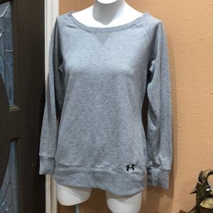 Under Armour gray semi fitted sweatshirt